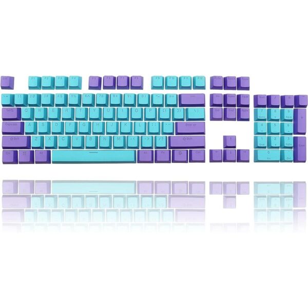 Ussixchare Keycaps Juego de teclas PBT con