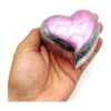 Urna de recuerdo de corazón rosa mini urna de ceniza_2