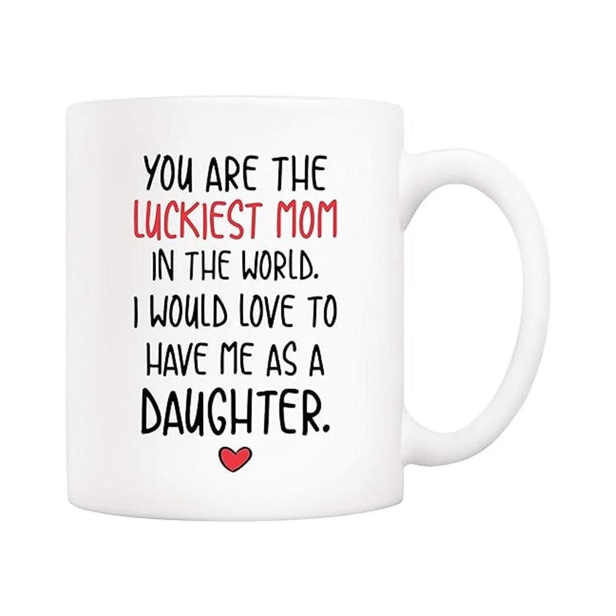5Aup Taza de café divertida para el día de la madre con