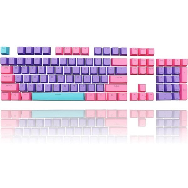 Ussixchare Teclas retroiluminadas 60 87104 PBT teclas