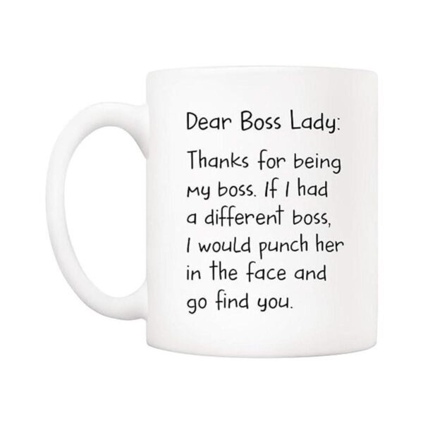 5Aup Bosses Day Funny Boss Lady Office Taza de café_2