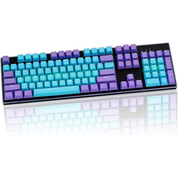 Ussixchare Keycaps Juego de teclas PBT con