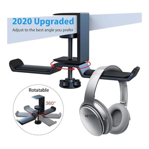6amLifestyle Soporte giratorio doble para auriculares para_2