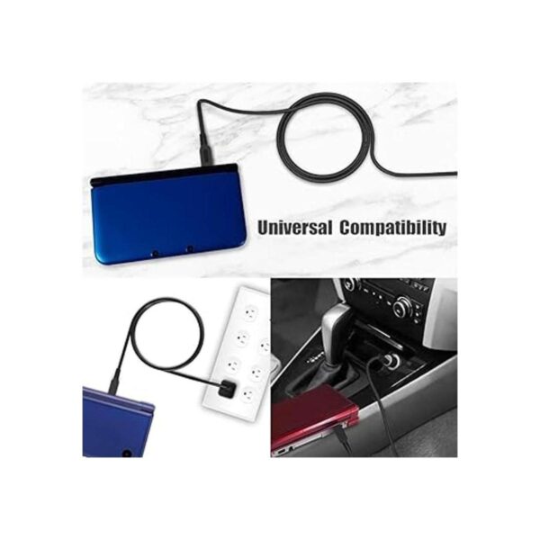 Paquete de 2 cables de carga USB de alimentación 3DS 2DS_3