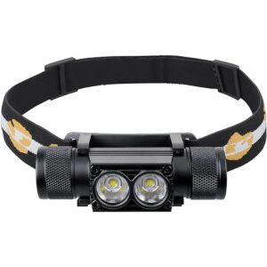 Linterna frontal recargable de 1200 lúmenes con luz LED_1