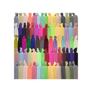 79STYLE 100 cintas elásticas para el cabello sin_1