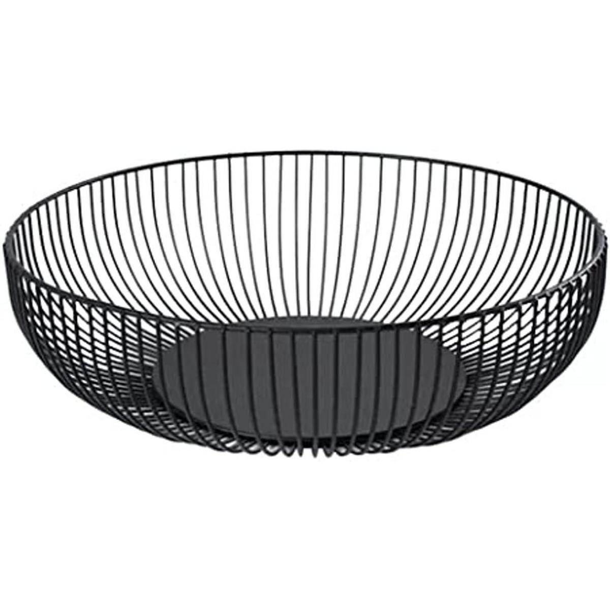 Soporte de cesta de alambre de metal para encimera de