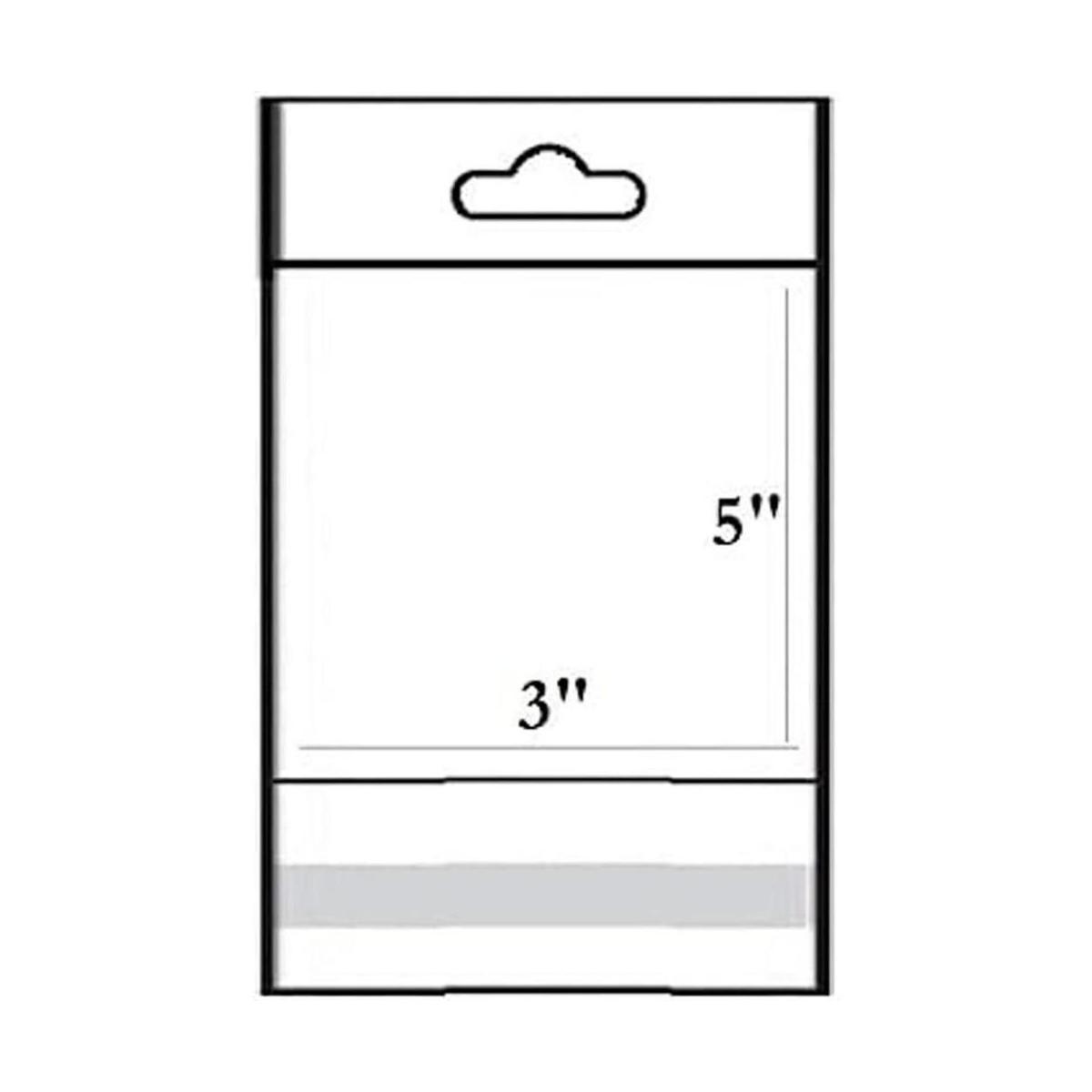 888 Display 200 bolsas de dulces ultra transparentes