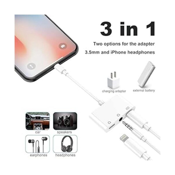 8ware Adaptador Lightning a auriculares de 0.138 in_2