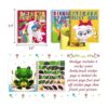 4 libros de pintura para manualidades para niños de 4 a 8