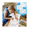 24 libros pequeños para colorear para niños de 2 a 4 años_6