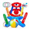 Juego de juguetes de piscina Aro de baloncesto flotante_1