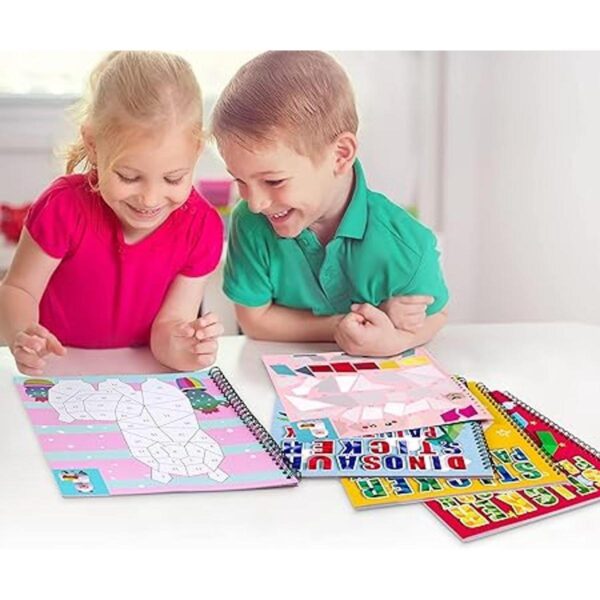 4 libros de pintura para manualidades para niños de 4 a 8
