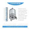 Reemplazo del motor de arranque para Polaris Ranger 570_3