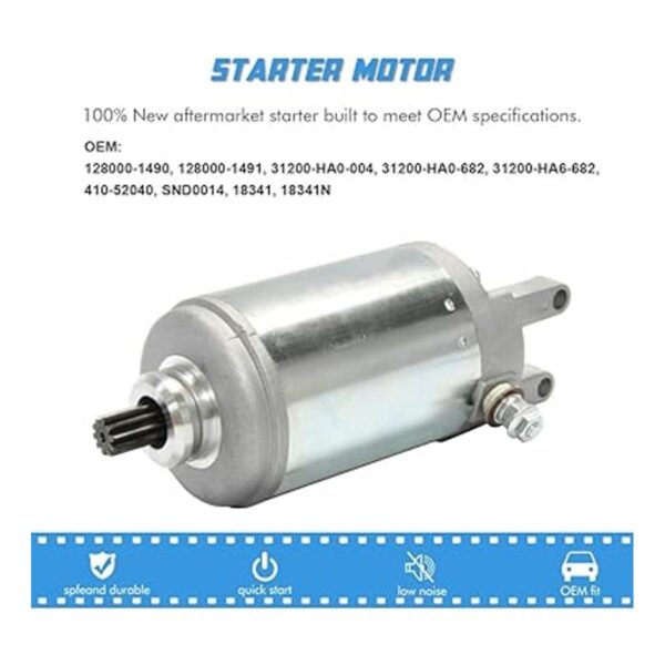 Reemplazo del motor de arranque para Honda ATV ATC TRX 250_2