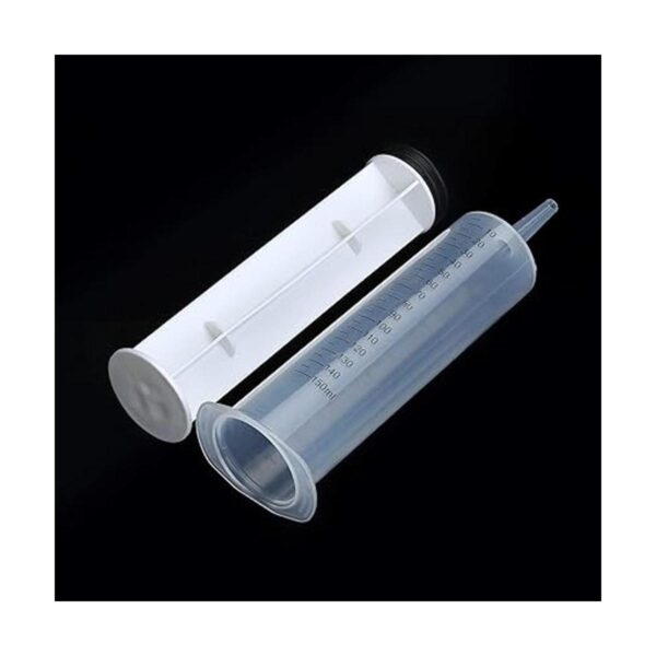 Jeringa de 5.1 fl oz con tubo de 27.6 pulgadas jeringa de