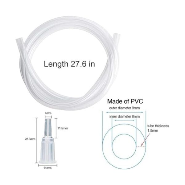 Jeringa grande de 16.9 fl oz con tubo de 27.6 pulgadas