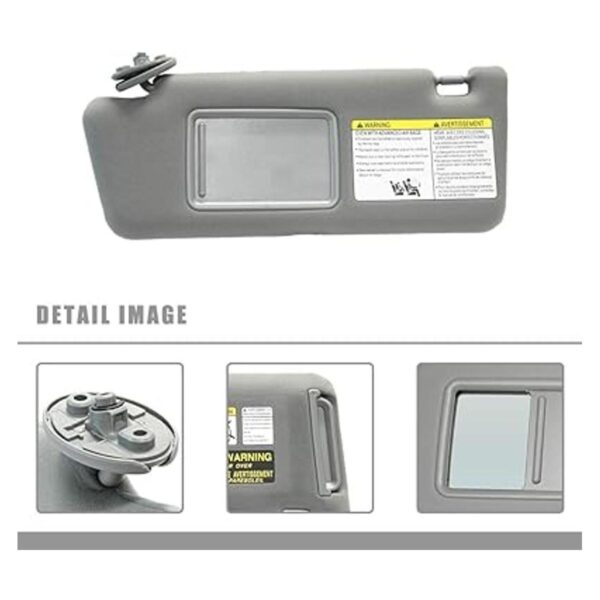 Visera solar izquierda de repuesto para Toyota Tacoma 2005_2