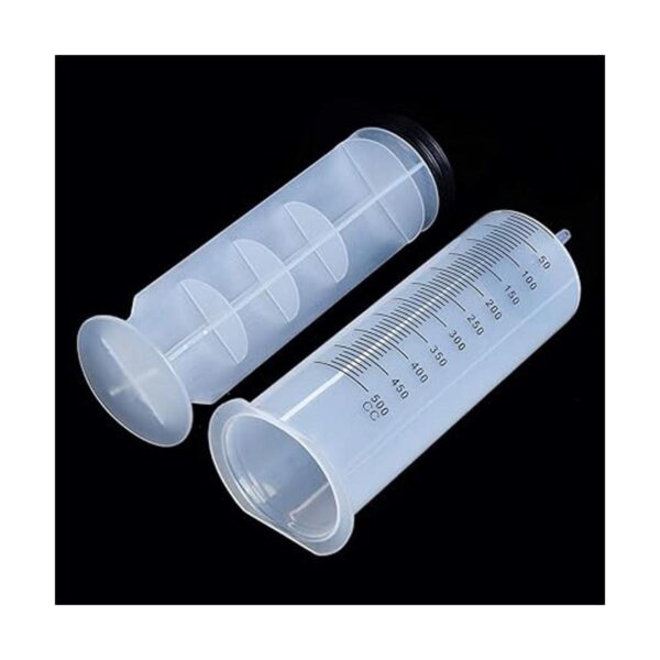 Jeringa grande de 16.9 fl oz con tubo de 27.6 pulgadas