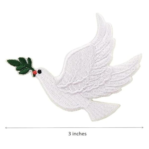 Peace Dove Parches bordados para planchar_2