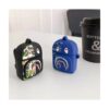 Funda de mochila para Airpods 1 y 2 diseño de tiburón_3