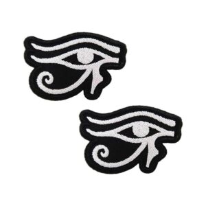Horus Eye of Ra Parches bordados para planchar_1