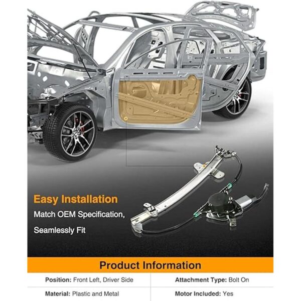 APremium Elevalunas eléctrico con reemplazo de motor para_3