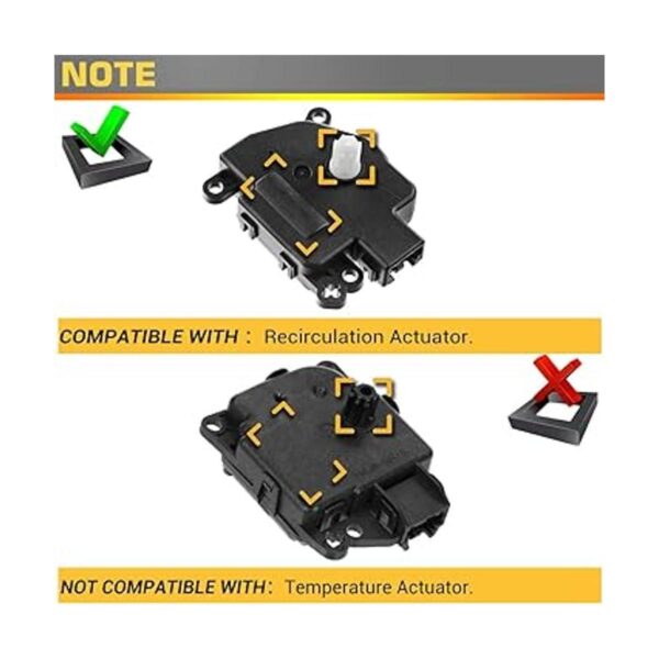 apremium HVAC mezcla actuador para Dodge Caliber 2007_2