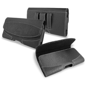 TMAN Funda de piel sintética de alta calidad para TCL 20_1