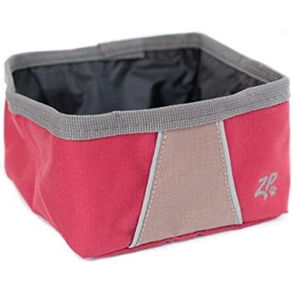 ZippyPaws Cuenco portátil de aventura al aire libre para