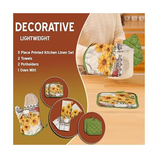 American Mills Juego de paños de cocina 5 piezas