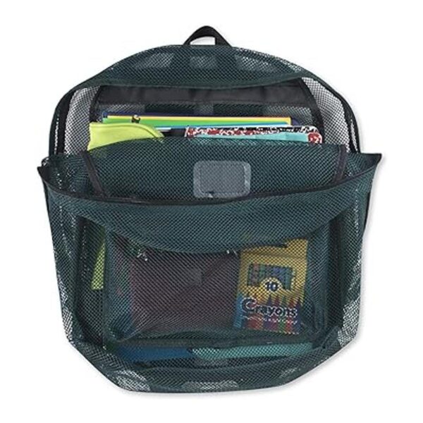 Mochilas de malla transparente para niños escolares_5