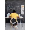 Mochila de color sólido para la escuela mochila con tira_6