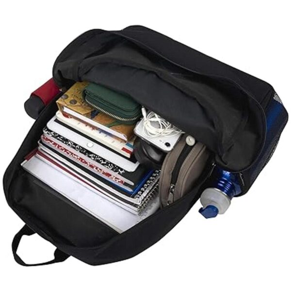 Mochila de color sólido para la escuela mochila con tira_3