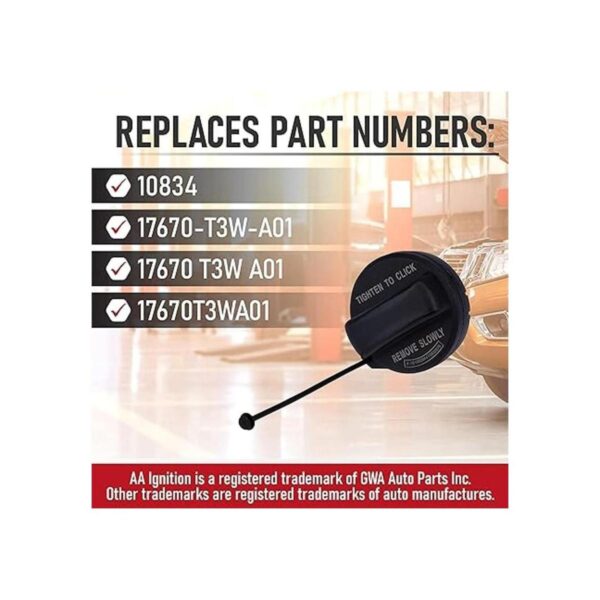 Tapa de repuesto para depósito de combustible compatible_3