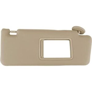 Visera parasol lateral del pasajero derecho beige sin luz_1