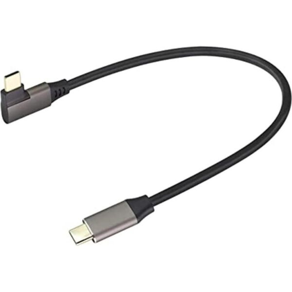 extensión USB 3.1 tipo C a tipo C de 90 grados de 60W y 3A_1