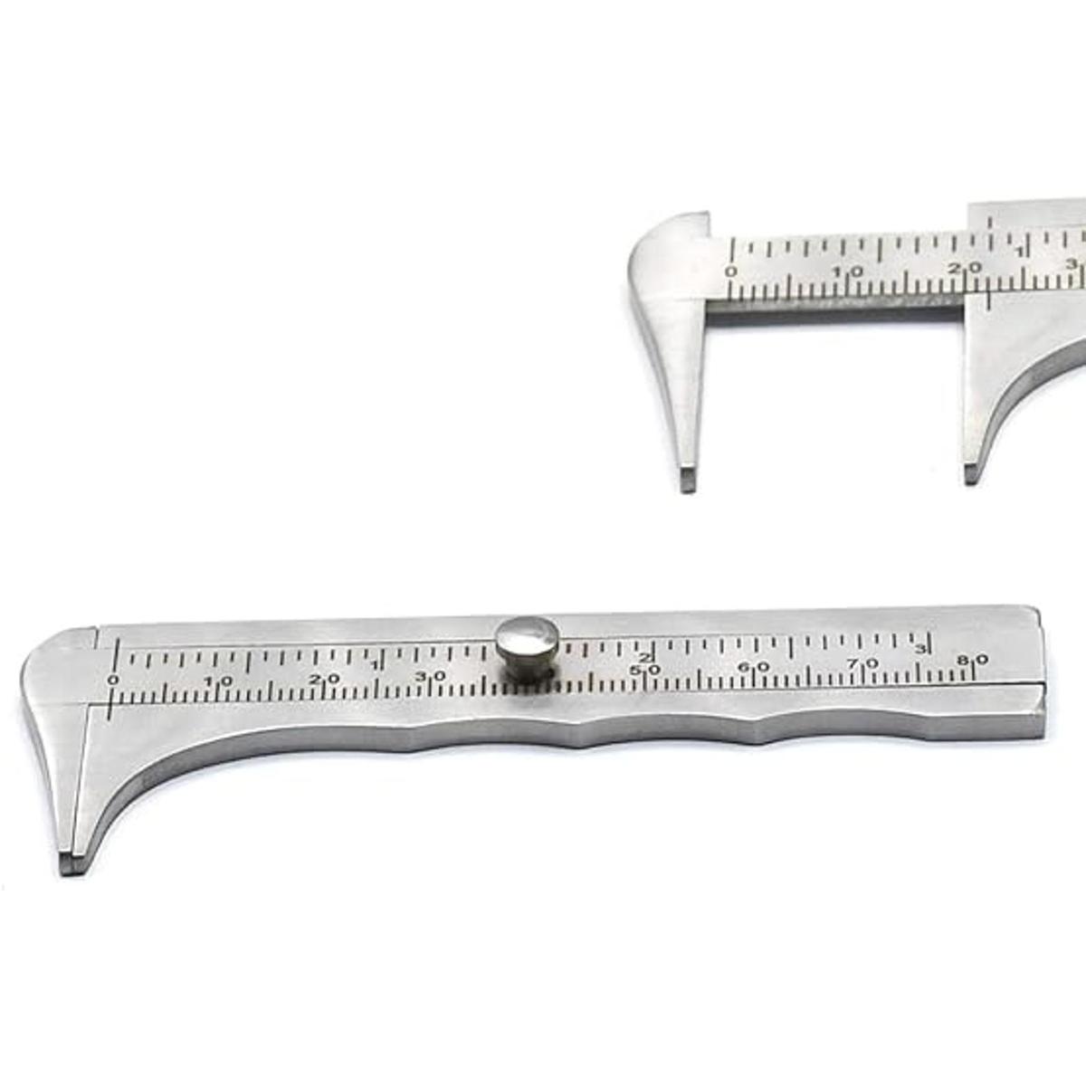 AAProTools Medidor deslizante de acero inoxidable Vernier