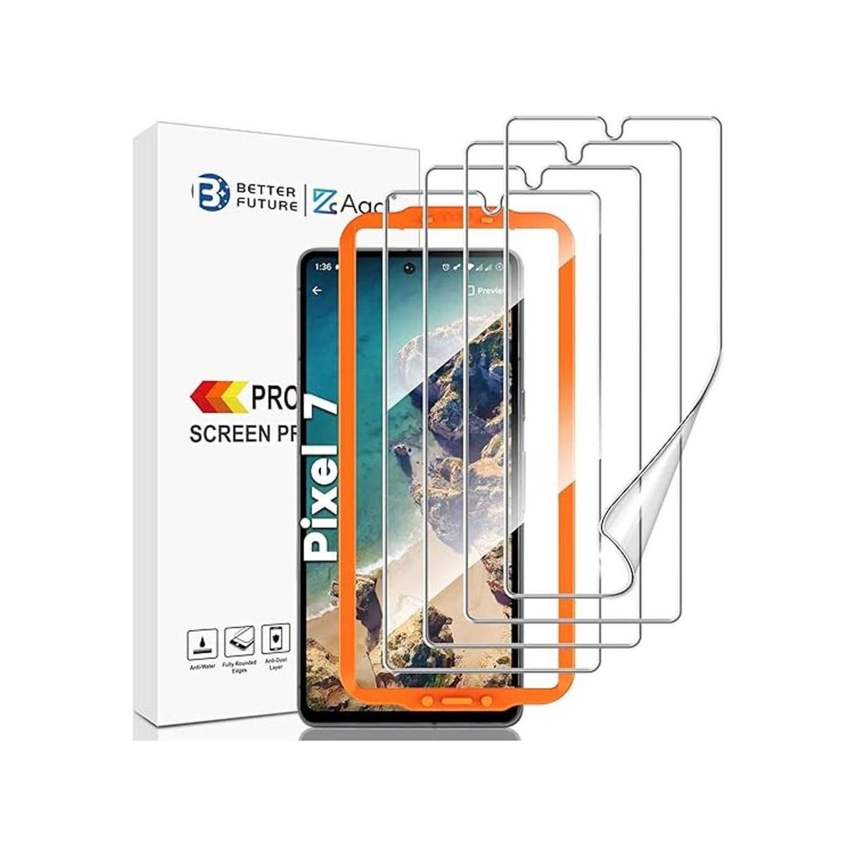 Paquete de 4 protectores de pantalla AACL Pixel 7 para