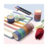 Juego de cintas Washi de cuadrícula 27 rollos de cintas