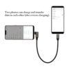 extensión USB 3.1 tipo C a tipo C de 90 grados de 60W y 3A_5
