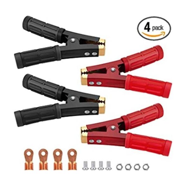 ABAIN 4PCS Battery Jumper Cable Clamps 1000A Pure Copper_1