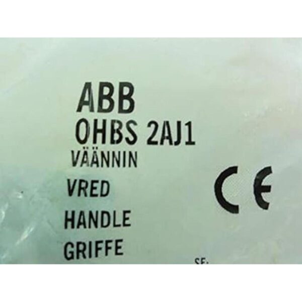 ABB ohbs2aj1 selector asa IP65 Nema 1 3R 12_2