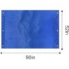 ABCCANOPY 52X90 Swing Set Replacement Tarp for_2