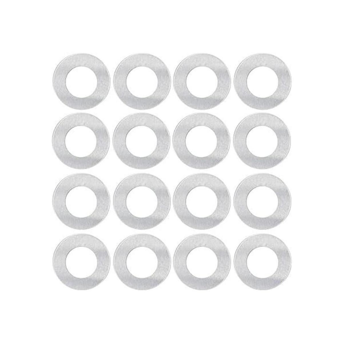ABBECIAO Juego de 50 unidades de 50 unidades de aluminio