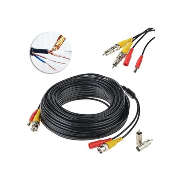 ABLEGRID Paquete de 4 cables de alimentación de video bnc_2
