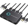 ABLEWE Conmutador KVM HDMI de 2 puertos interruptor USB_1