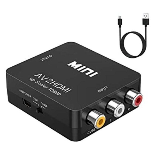 ABLEWE 1080P Mini RCA compuesto CVBS adaptador de_1