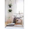 Abetree Maceta colgante de metal moderno para plantas de