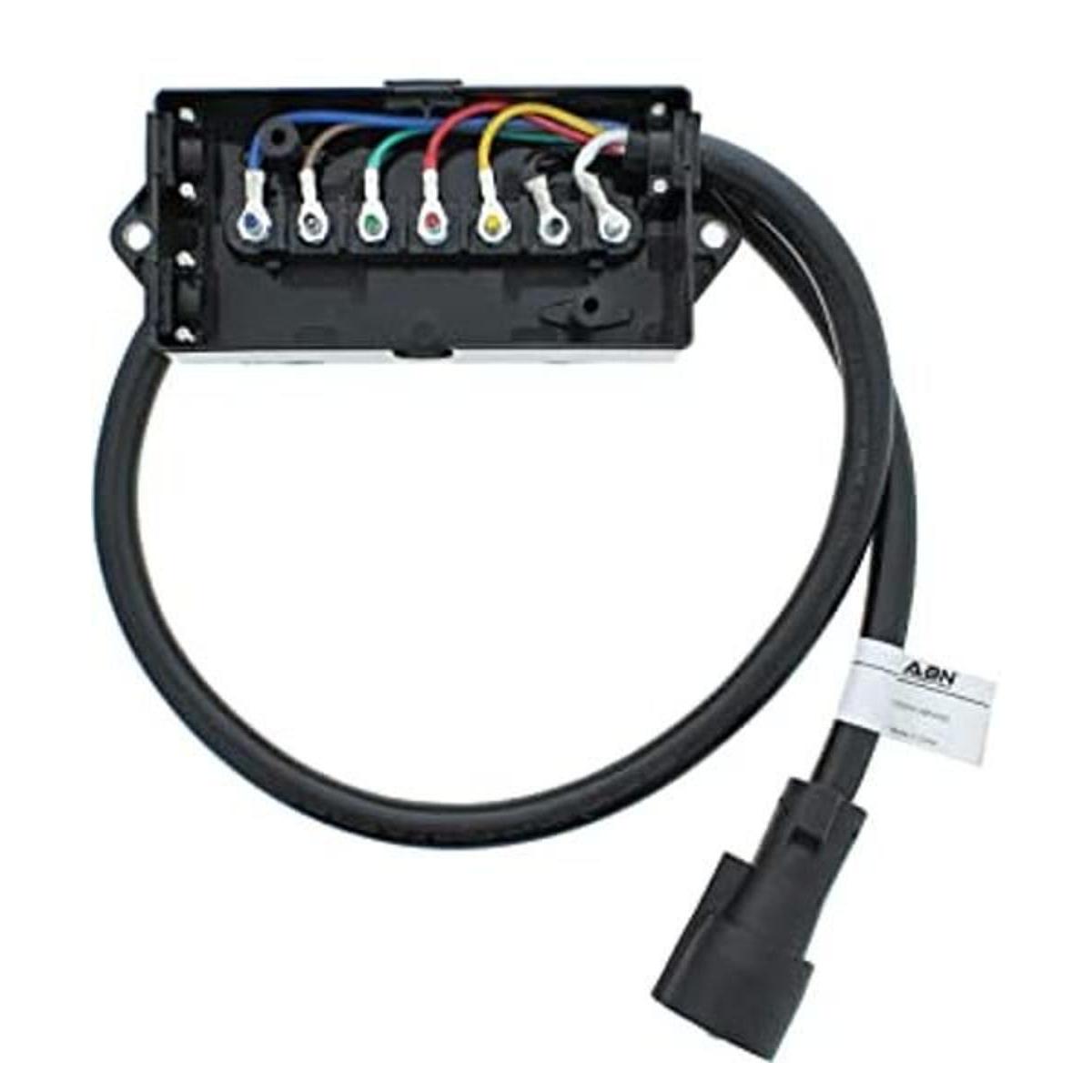 ABN ROJ cable de remolque de conexión en línea 7 vías